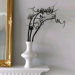 Mid Century Modern Vase white‎ home decor ceramic